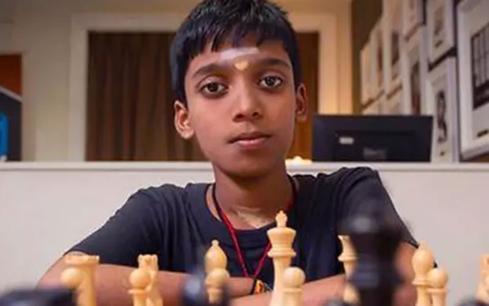 12-year-old Indian 2nd youngest Grandmaster in chess history