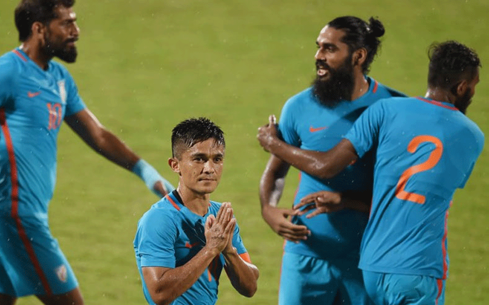 Intercontinental Cup: Chhetri double on 100th game helps India beat Kenya