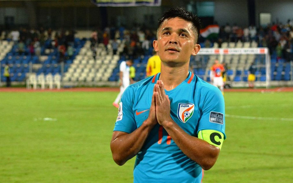 Chhetri thanks football fans for overwhelming support