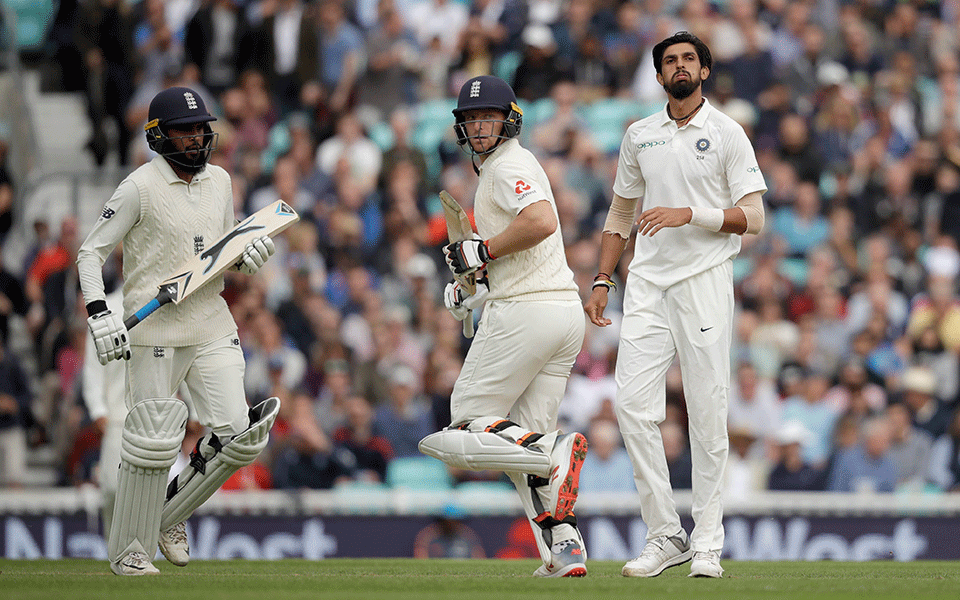 Fifth Test: England bowled out for 332 in first innings