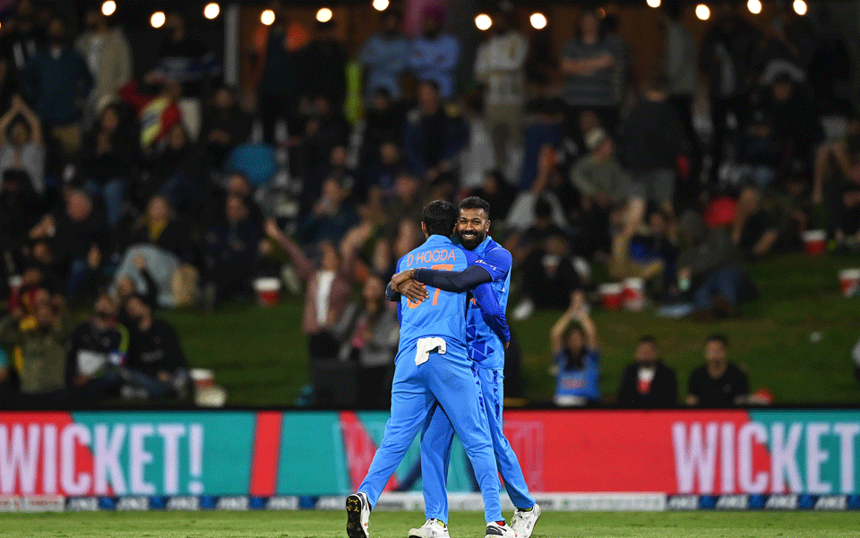 India beats New Zealand by 65 runs with help of SKY's 111* knock