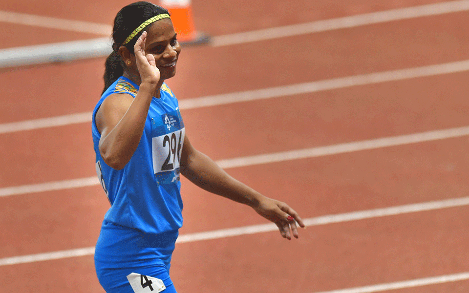 Asiad 2018: Sprinter Dutee chand clinches silver in 100m   