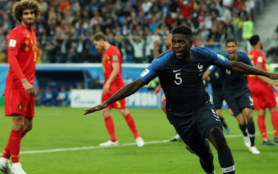 World Cup: France beat Belgium 1-0 to book final spot