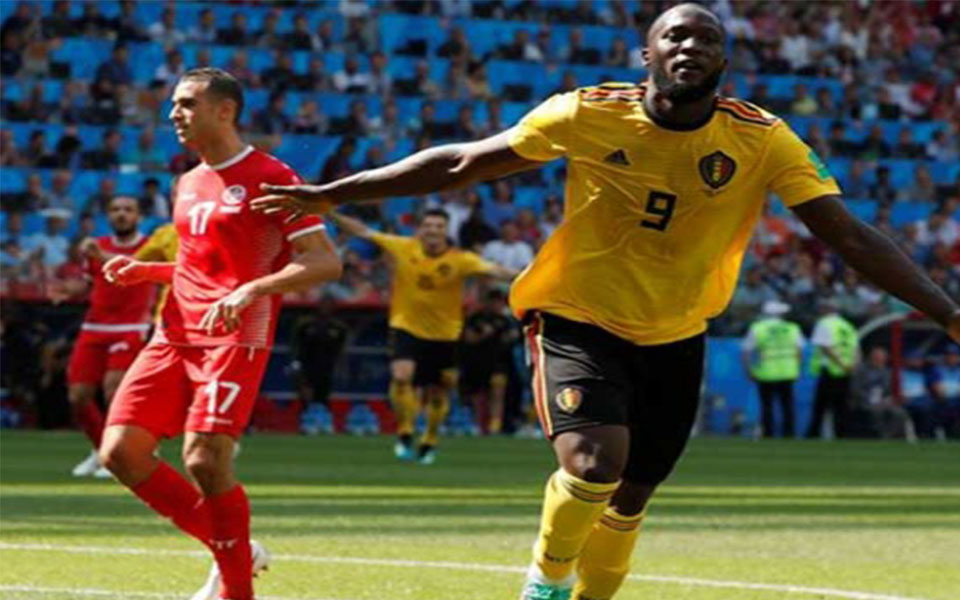 Belgium trounce Tunisia in high-scoring tie