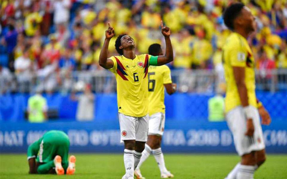 Colombia knock Senegal out to qualify for pre-quarters