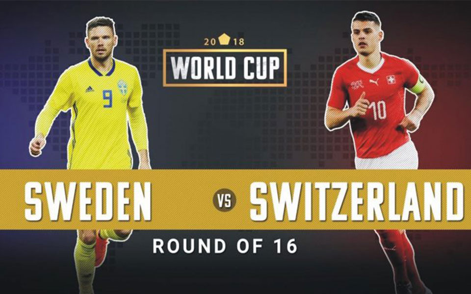 Sweden edge past Switzerland to enter FIFA World Cup quarters