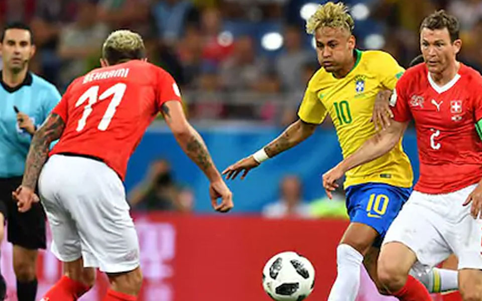 FIFA World Cup: Spirited Switzerland hold Brazil