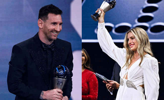 Messi and Putellas voted best players at FIFA awards again