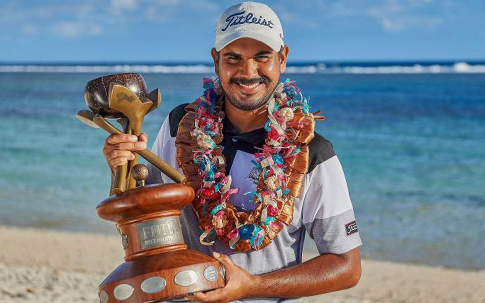 Gaganjeet Bhullar wins Fiji International golf