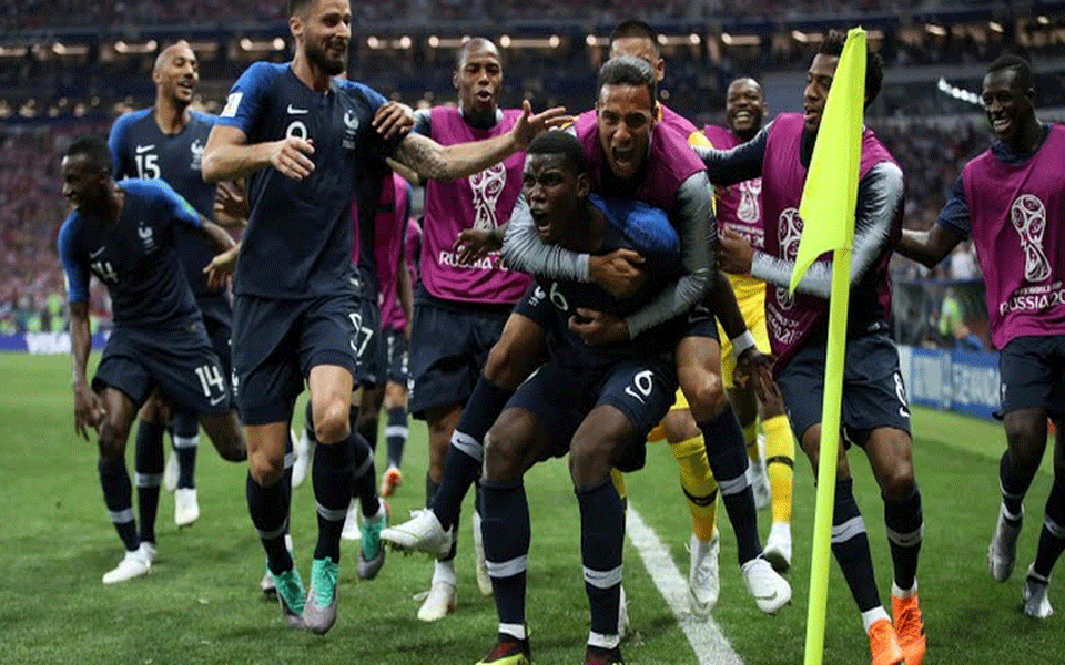 France overpower Croatia 4-2 in FIFA World Cup final