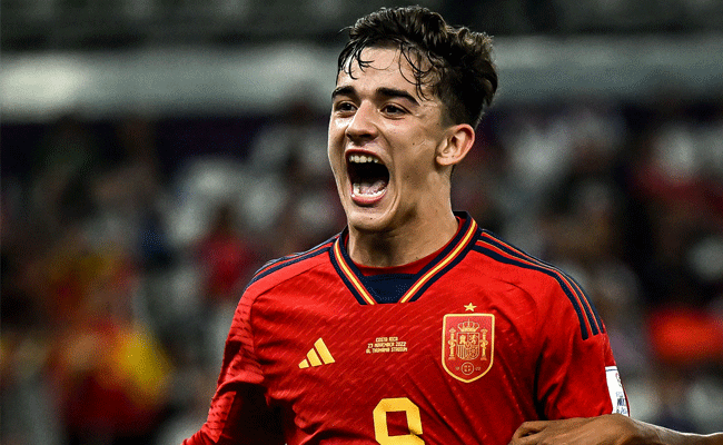 18-year-old Spain midfielder Gavi becomes third-youngest goal scorer in World Cup history