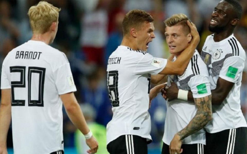 FIFA World Cup: Germany beat Sweden 2-1 to stay alive