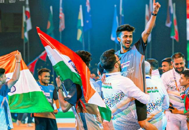 Indian men's team clinches inaugural Kho Kho World Cup title after women's victory