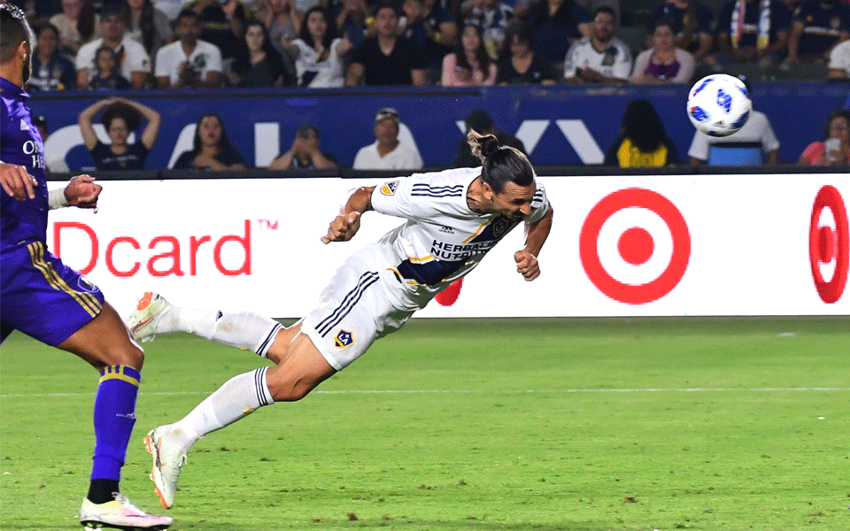 Ibrahimovic nets quickfire hat-trick to help LA Galaxy win