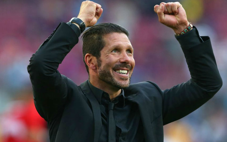 Atletico's Simeone receives 4-match touchline ban