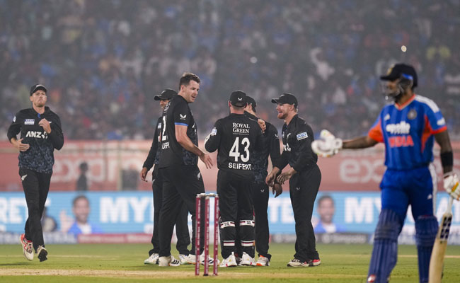 New Zealand beat India by 50 runs in fourth T20I