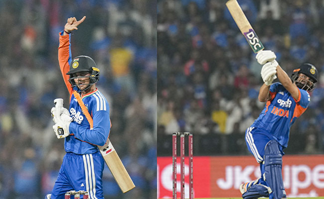 Abhishek Sharma's 84 takes India to 238 for 7 against NZ in first T20I