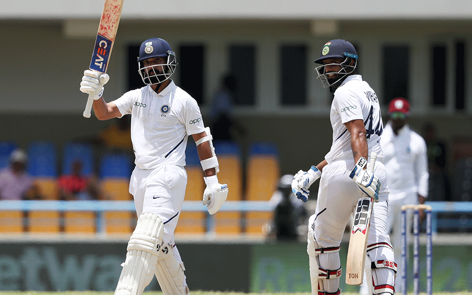 Bumrah, Rahane star as India decimate West Indies by 318 runs in first Test