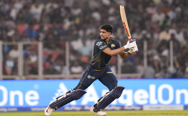 Gill leads Gujarat Titans to 5-wicket win against Kolkata Knight Riders
