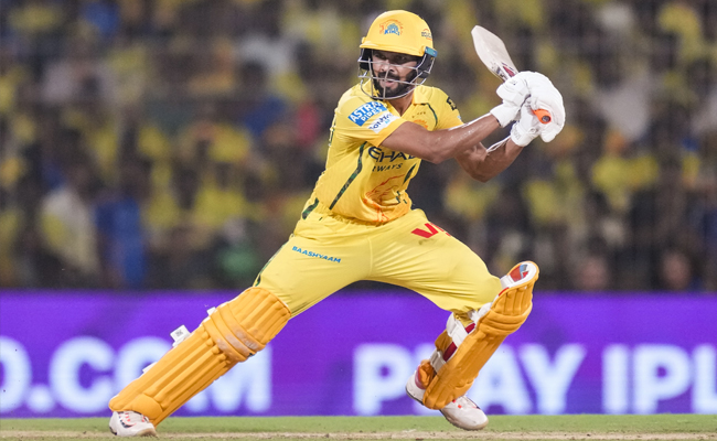 Ruturaj scores unbeaten 67 as CSK beat MI by eight wickets