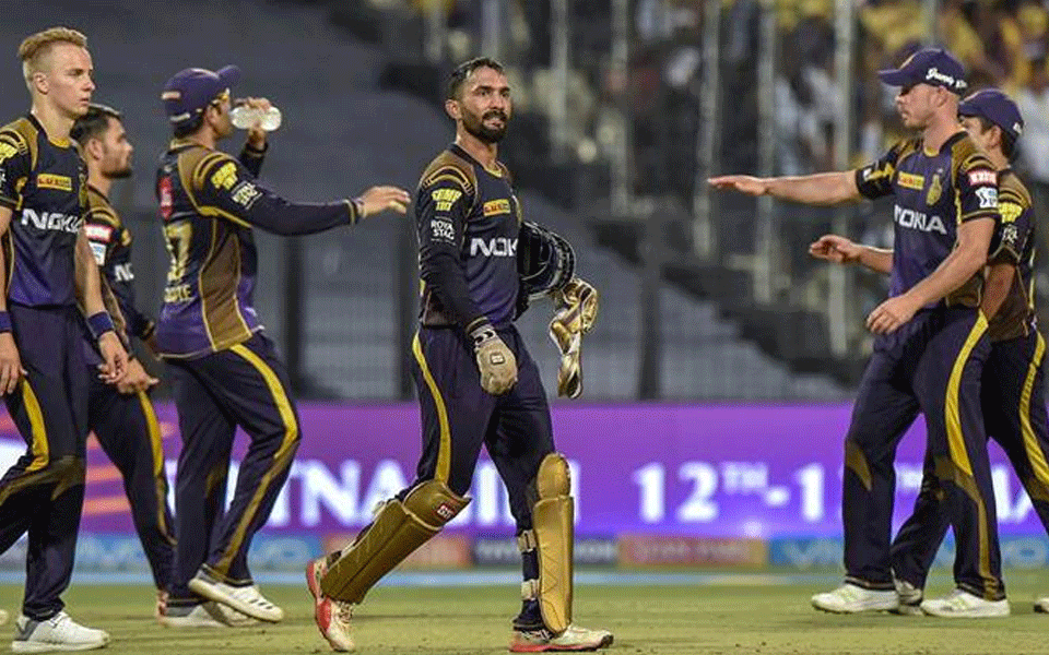 KKR seal playoffs berth with five-wicket win over Sunrisers