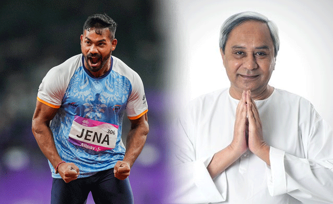 Odisha CM announces Rs 1.5 cr award for javelin star Kishore Jena