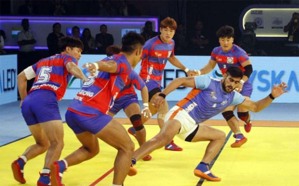 India thrash South Korea, to face Iran in Kabaddi Masters final