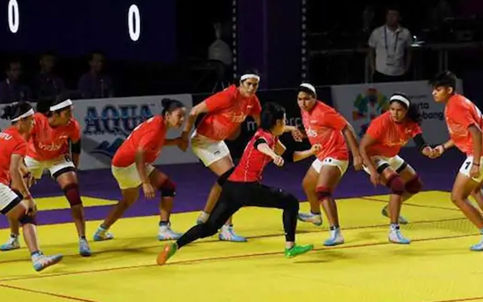 Indian women's kabaddi team begin Asiad campaign with huge win over Japan