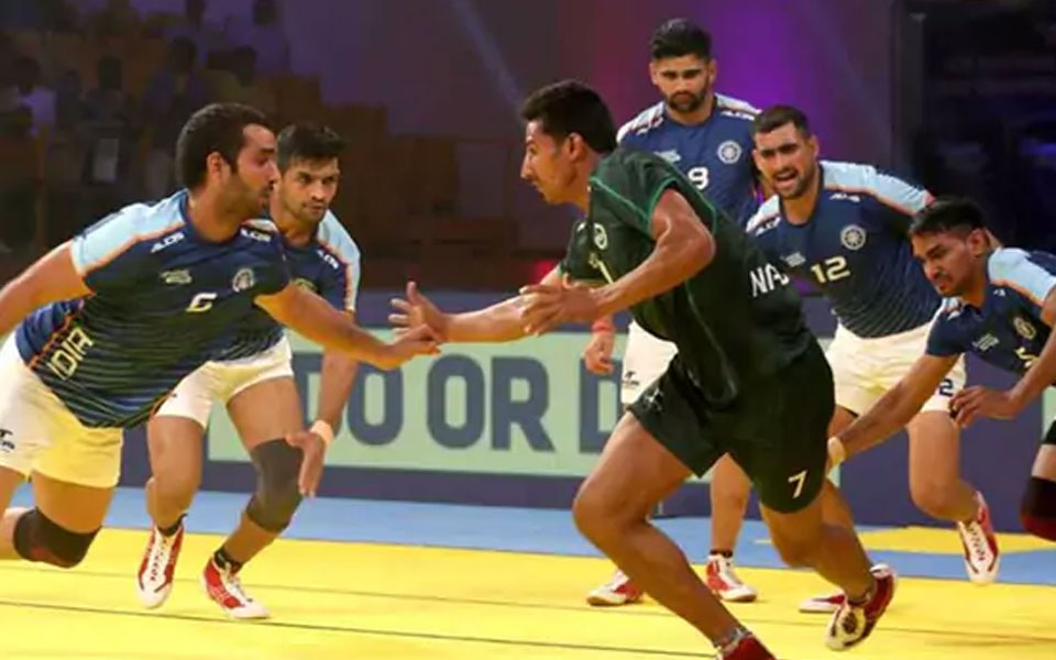 India outclass Pakistan in Kabaddi Masters opener