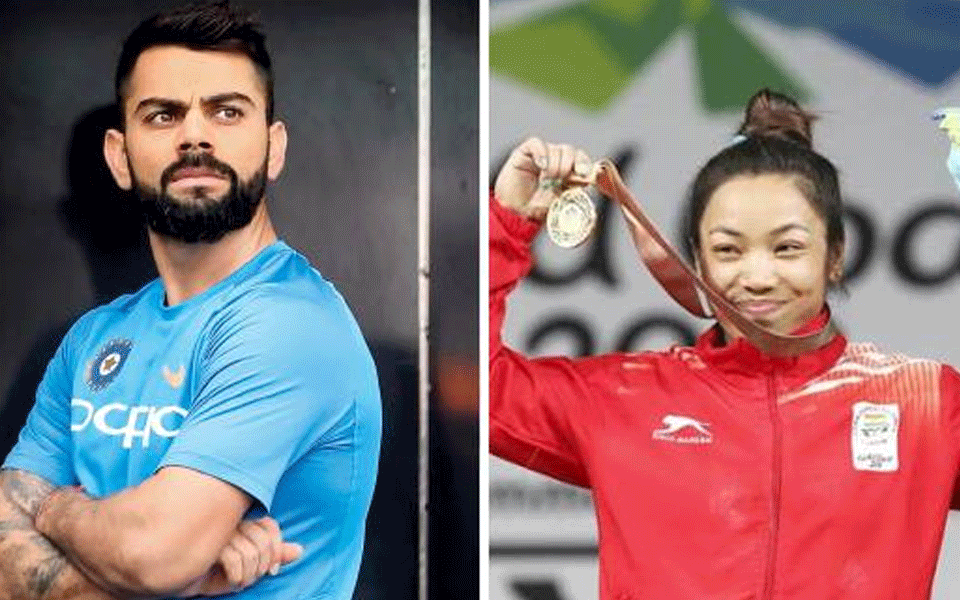 Kohli, Mirabai named for Khel Ratna