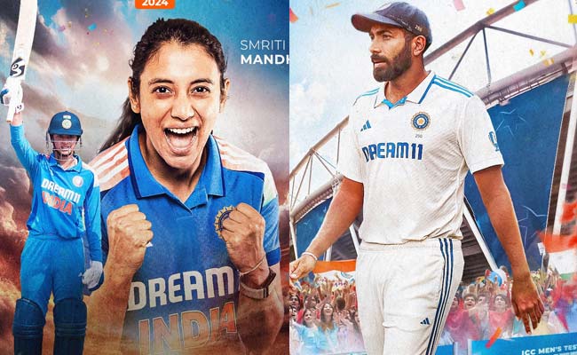 ICC Awards: Bumrah is Test Cricketer of the Year; Mandhana best ODI player among women