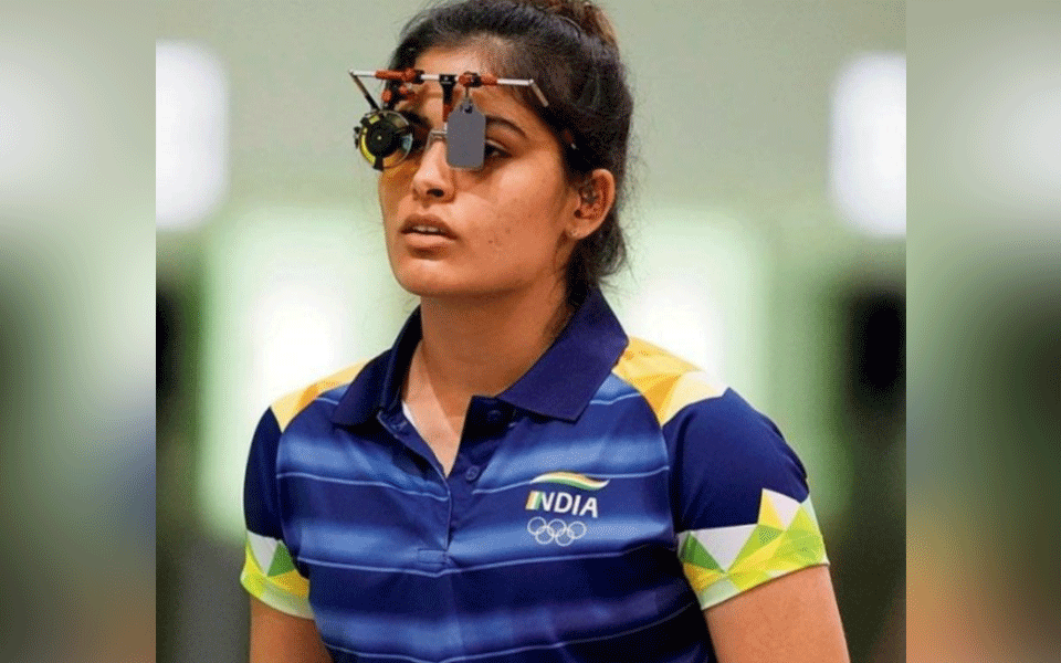 Manu Bhaker and Javad Foroughi win air pistol mixed team gold in President's Cup