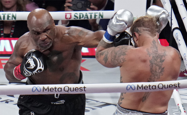 Jake Paul beats 58-year-old Mike Tyson as the hits don't match the hype