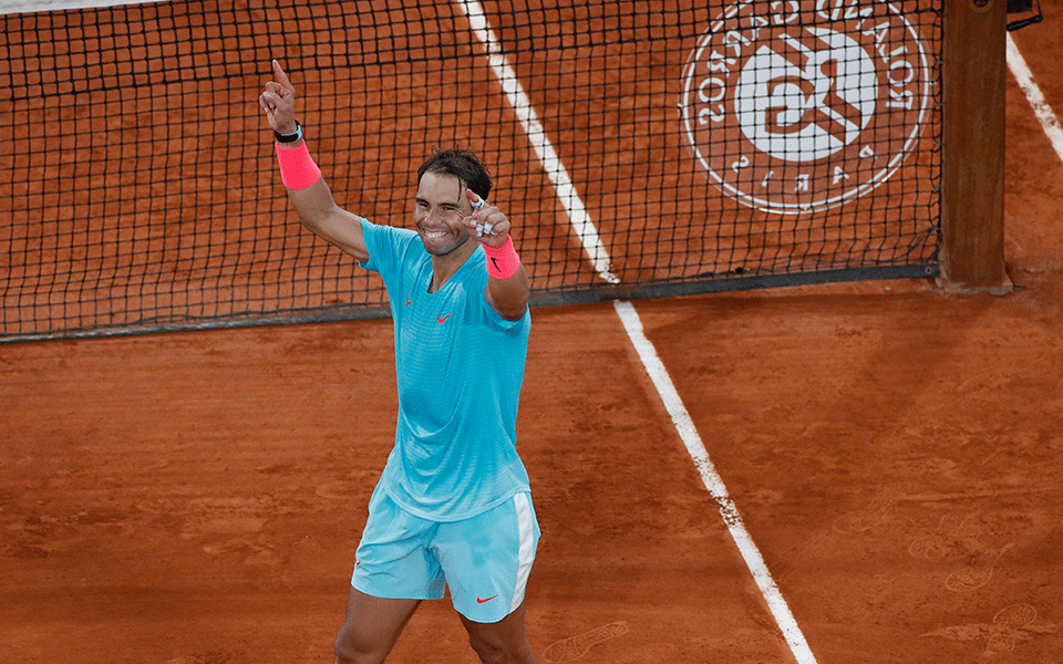 Rafael Nadal ties Federer at 20 Slams by beating Djokovic in Paris