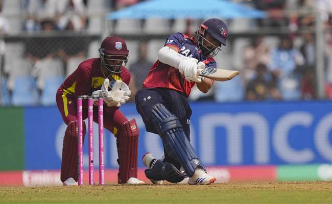 Nepal score 133 for 8 against West Indies
