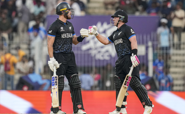 New Zealand openers Seifert, Allen blow UAE away with record-breaking stand in T20 World Cup