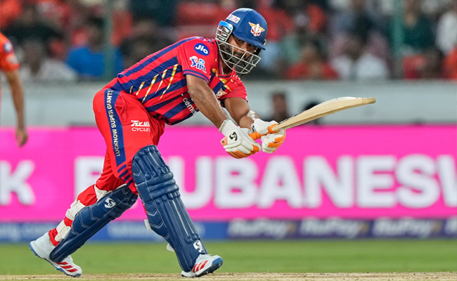 Pant, Shami take LSG to 5-wicket win over SRH