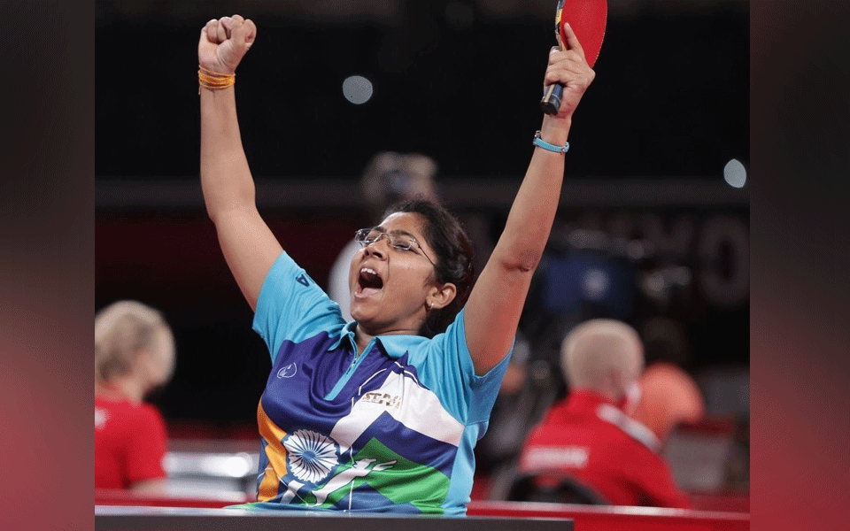 Table Tennis player Bhavinaben Patel scripts history, storms into Paralympics final