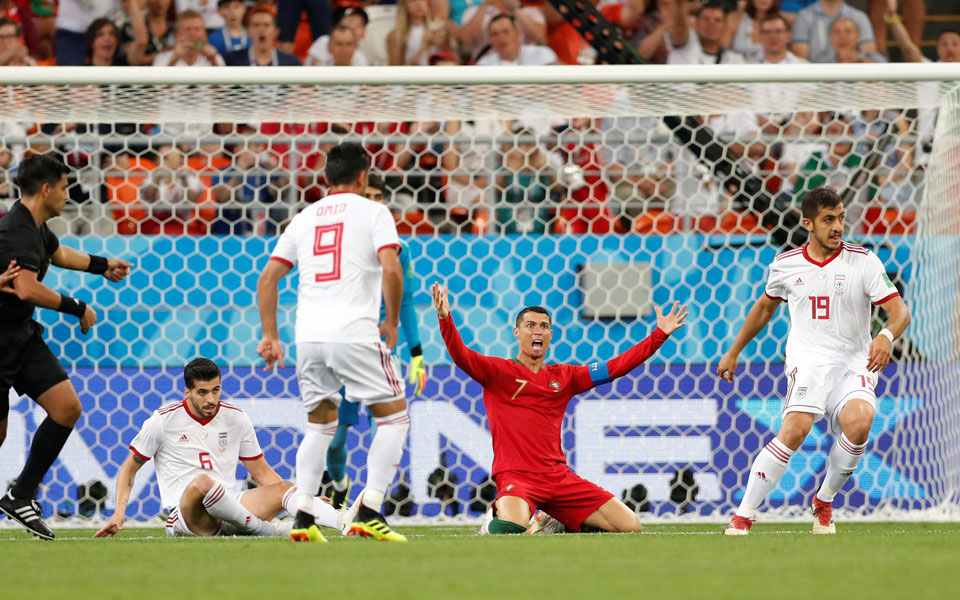 FIFA World Cup : Portugal enter pre-quarters despite being held by Iran