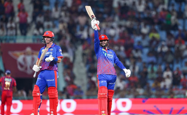 Rizvi's unbeaten 70 helps DC beat LSG by six wickets