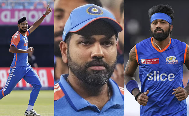 Rohit identifies Arshdeep, Hardik as key to India's chances in T20 World Cup