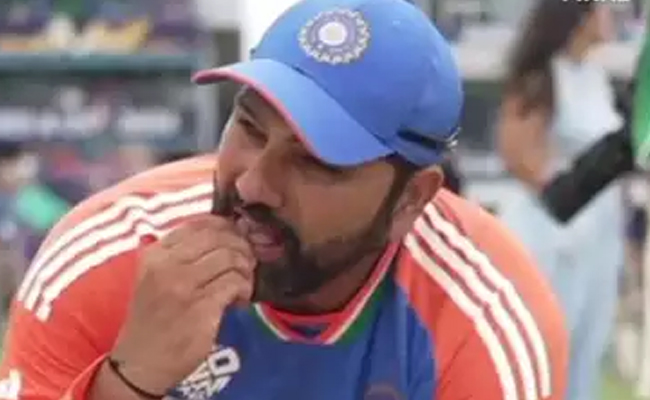 Rohit Sharma reveals reason behind eating soil after India's World Cup triumph