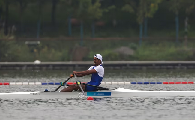 Rowing at Olympics: India's Panwar finishes 4th in heat, moves to repechage