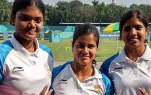 Indian women archers take Asiad silver