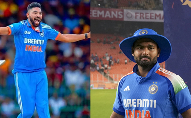 NZ ODIs: Siraj, Pant's ODI future in focus