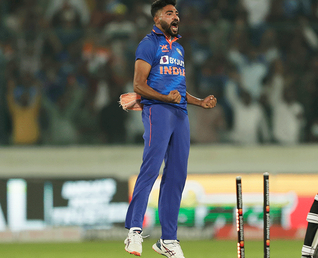 Mohammed Siraj becomes world number one bowler in ODIs