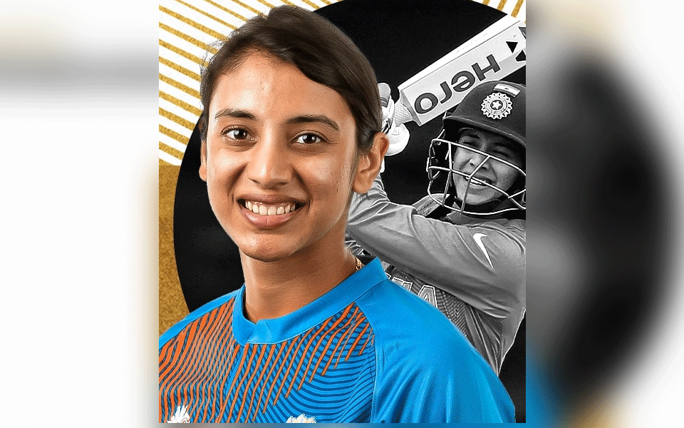 Smriti Mandhana wins ICC women's Cricketer of the Year