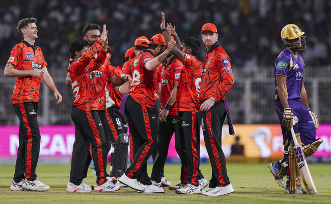 SRH beat KKR by 65 runs in IPL