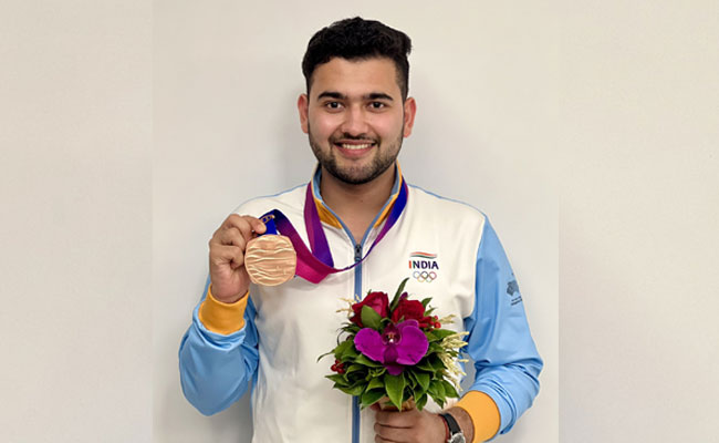 Shooter Anish Bhanwala wins bronze and India's 12th Paris Olympics quota place