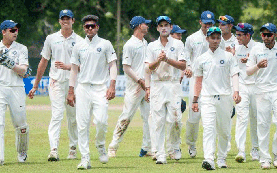 U-19 Test: India lead by 473 runs against SL on Day 2